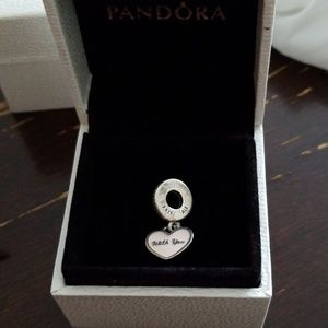 Pandora heart charm